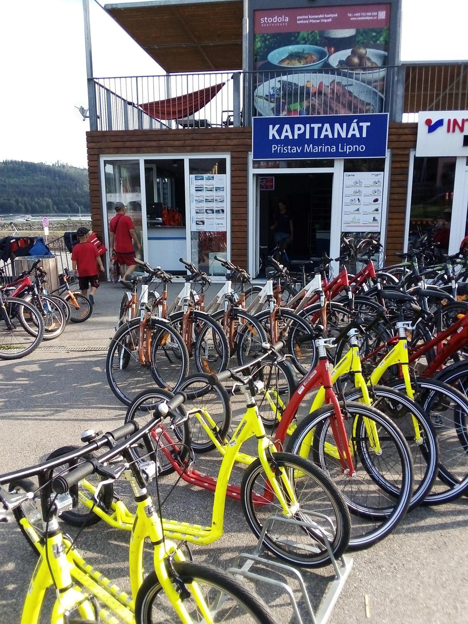 Apartman U Lipna, Pro Cyklisty, Motorkare Frymburk Zewnętrze zdjęcie